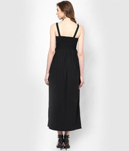 Black Casual Slit Dress slot1 slot1