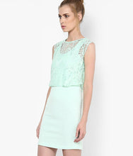 Green Round Neck Dress slot1 slot1