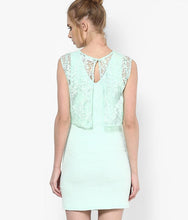 Green Round Neck Dress slot1 slot1 slot1