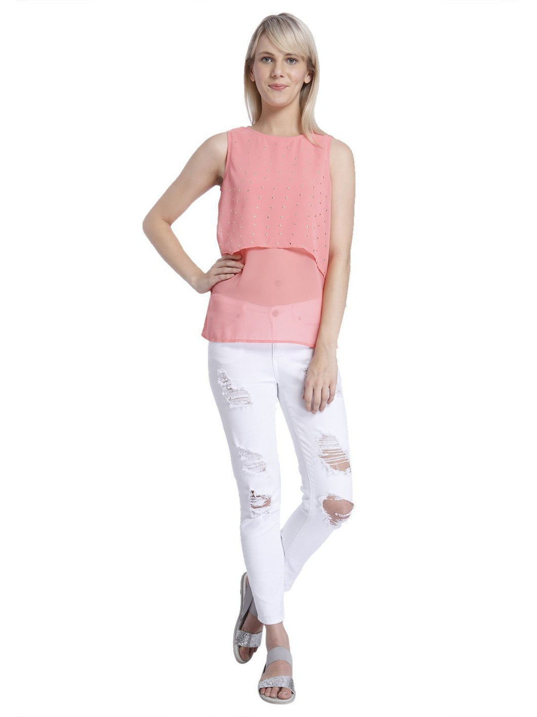 Women Casual Printed Top slot1