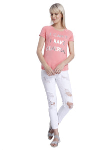 Women Casual Solid Top slot1