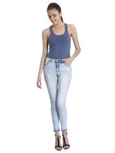 Casual Destroyed Washed Jeans